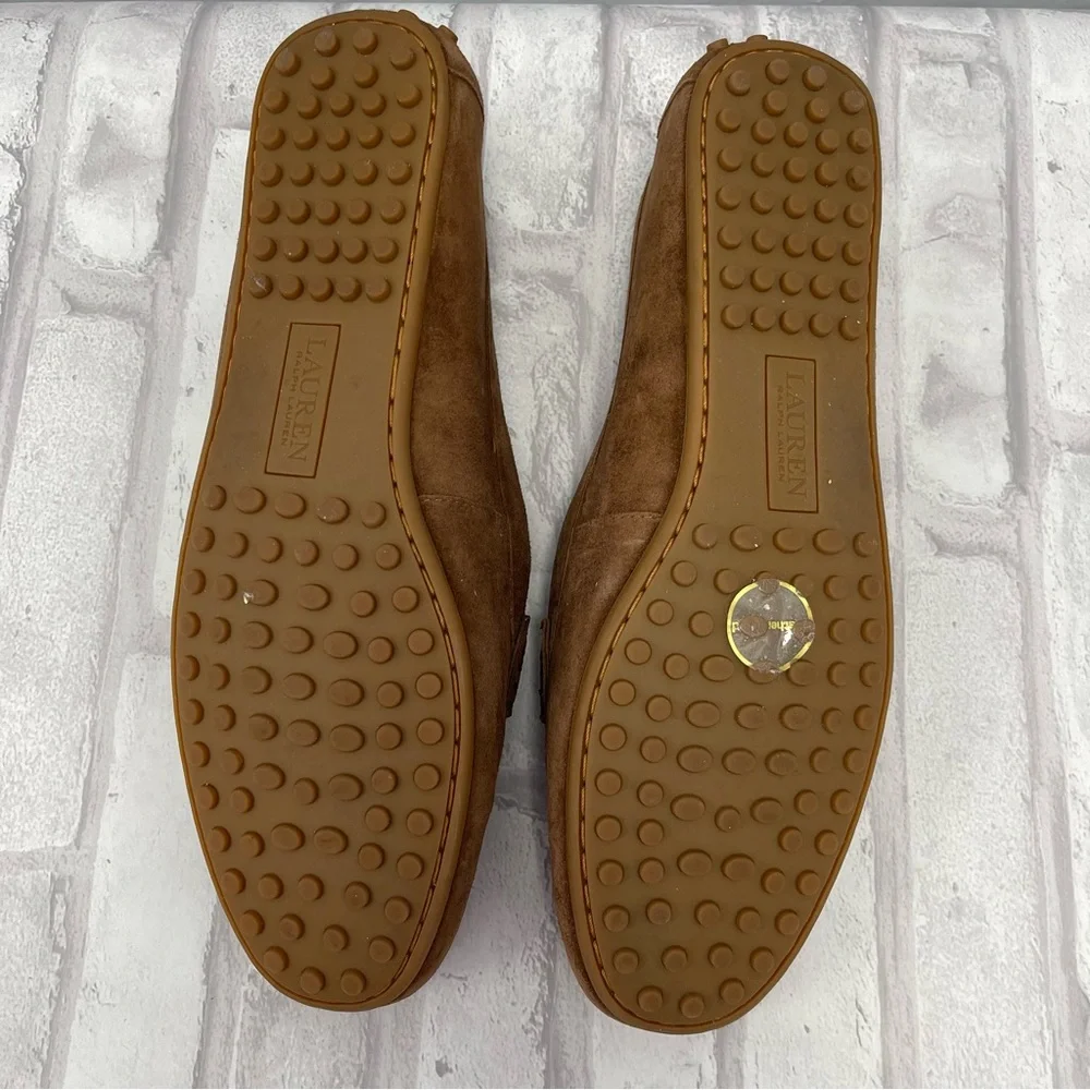 Lauren Ralph Lauren Women's Barnsbury Suede Loafer in Brown, Size 11 - NWT - Picture 4 of 7